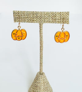 Pumpkin Earrings