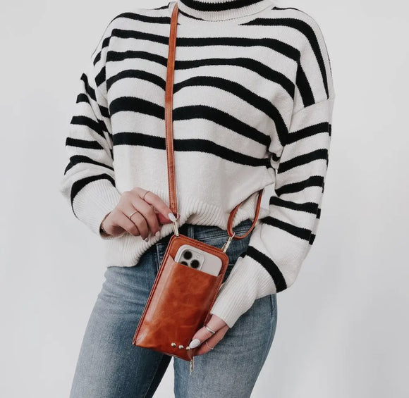 Phone Wallet - Brown