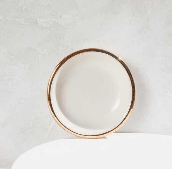 Ring Dish - White