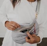 Crossbody Puffer - Gray
