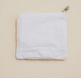 Golf Balls & Clubs beaded zip pouch.