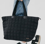 Day Dreamer Quilted Tote Bag - 3 Color Options