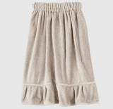 Plush Spa Wrap - Flax