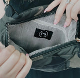 Crossbody Puffer Bag - Camo