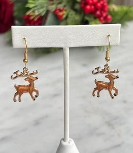 Reindeer Earrings