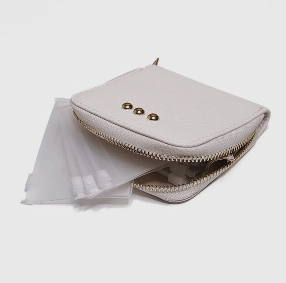 Travel Organizer Pouch - White