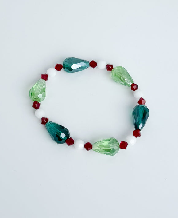 Green Holiday bracelet