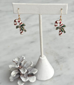 Candy Cane Earrings