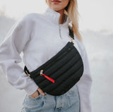 Crossbody Puffer - Black
