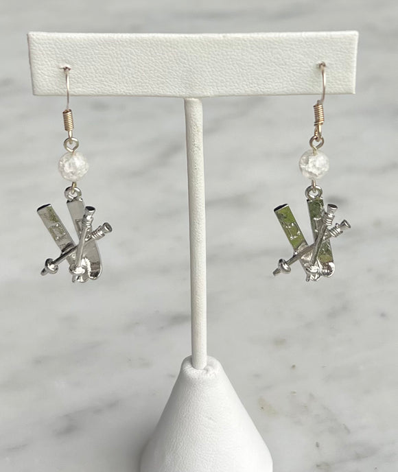 Ski Earrings