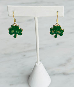 Irish Shamrock Earrings