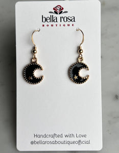 Moon earrings