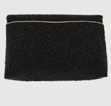 Olive You Beaded Martini Glass Clutch with a Natural Labradorite Gemstone.