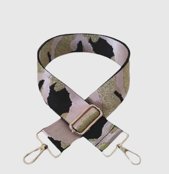 Crossbody Bag Strap - Rose Gold Camo